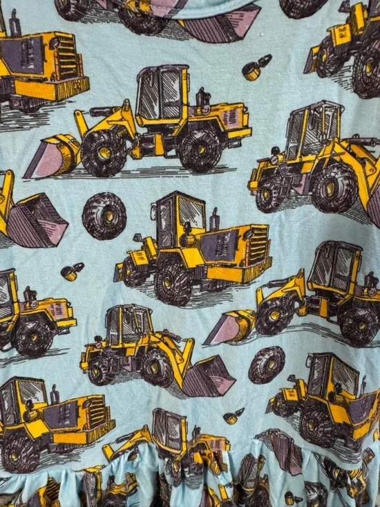 Bums & Roses Tractor Racerback Dress - Picture 2 of 4